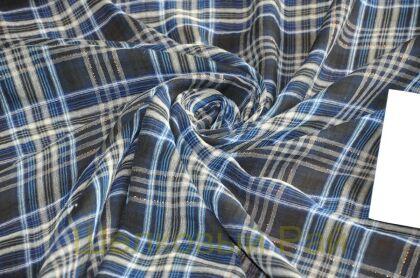 Хлопок рубашечный с люрексом (д-1256)