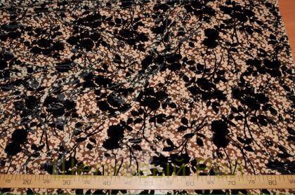 Бархат деворе на шелке "Armani" (д-830)