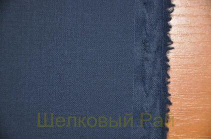 Ткань костюмная темно-синяя (д-1050)