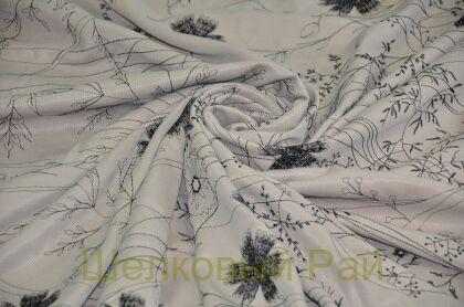 Шелк с вышивкой "Armani" (д-1211)