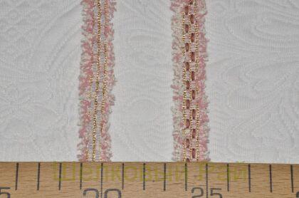 Тесьма розовая (д-1166)