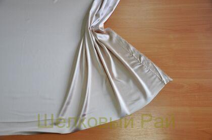 Шелк атласный пудровый (д-1055)