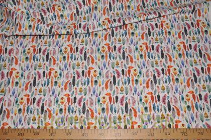 Хлопок поплин перья (д-817)