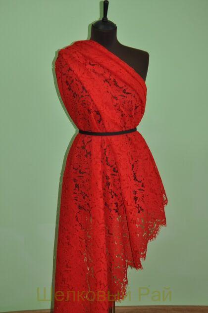 Кружевное полотно дизайн "Valentino" (д-446)