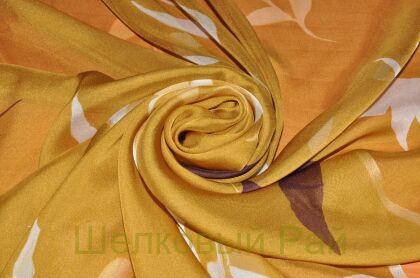 Шифон шелк "Ласточки" (д-833)