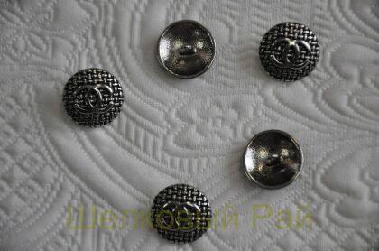 Пуговицы металлические с логотипом "Chanel" (д-1239)