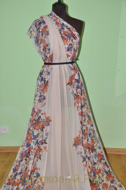 Шифон искусственный "Blumarine" д-212