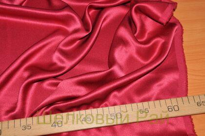 Шелк атласный цвет красный (з-8)