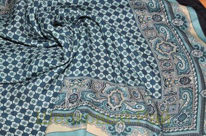 Шелк натуральный-купоны (б-181)