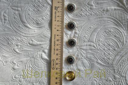 Пуговицы металлические с логотипом "Chanel" (д-1242)