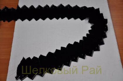 Тесьма бархат со стразами (в-40(3))