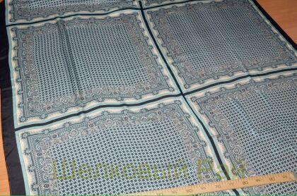 Шелк натуральный-купоны (б-181)