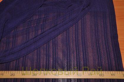 Крепдешин деворе фиолетовый (д-794)