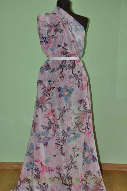 Шелк искусственный оригинал "Roberto Cavalli" (д-186)