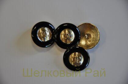 Пуговицы металлические с логотипом "Chanel" (д-1234)