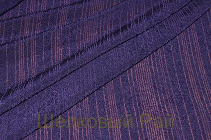 Крепдешин деворе фиолетовый (д-794)