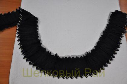 Тесьма рюш со стразами (в-40(2))