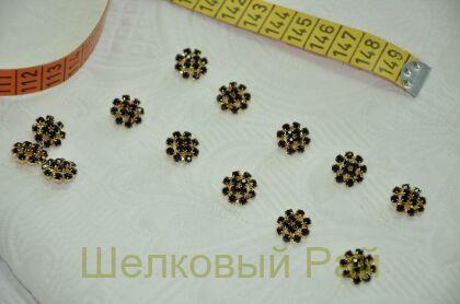 Пуговица декоративная пришивная (20447/ne-oro)