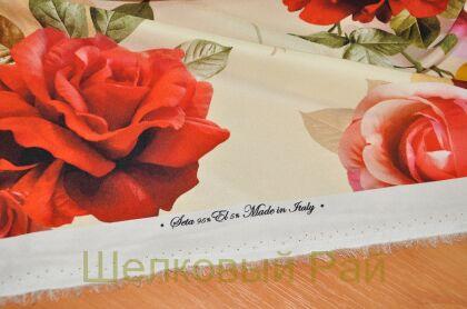 Шелк натуральный "Dolce&Gabbana" (д-61)