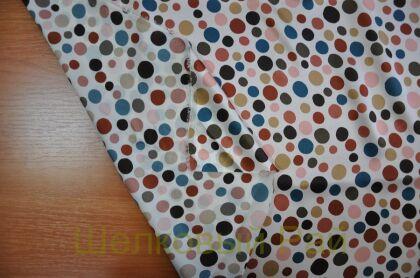 Шелк атласный горох разновеликий (д-1011)