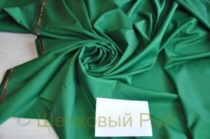 Кашемир зеленый (изумрудный) для костюма (д-1466)
