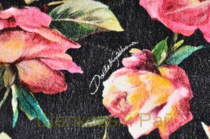 Бархат на хлопке от Dolce&Gabbana (д-935)