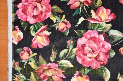 Бархат на хлопке от Dolce&Gabbana (д-935)