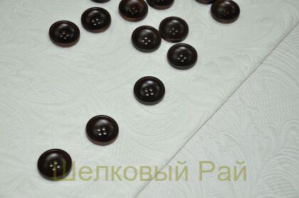 Пуговица пришивная коричневого цвета