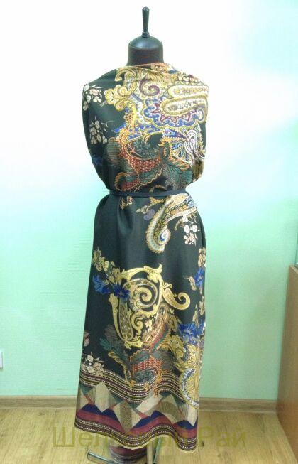 Шелк стрейч крепдешин "Etro" (д-626)