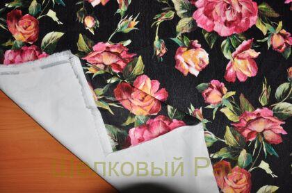Бархат на хлопке от Dolce&Gabbana (д-935)
