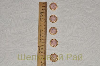 Пуговица плетеная "Chanel" (д-1225)