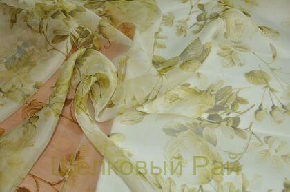 Органза шелковая "Gai Mattiolo" (д-149)