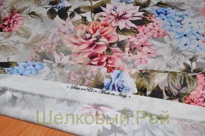 Шелк-стрейч крепдешин "Blugirl" (д-629)