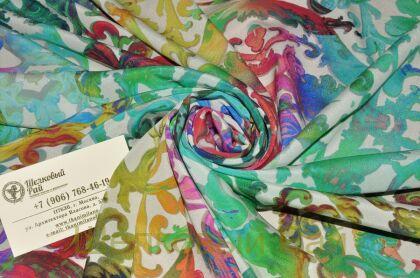 Шелк крепдешин стрейч "Roberto Cavalli" (в-186)