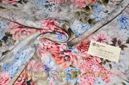 Шелк-стрейч крепдешин "Blugirl" (д-629)