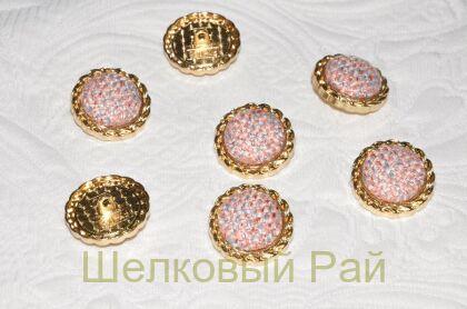 Пуговица плетеная "Chanel" (д-1225)