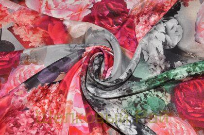 Шелк крепдешиновый "KENZO" (д-718)