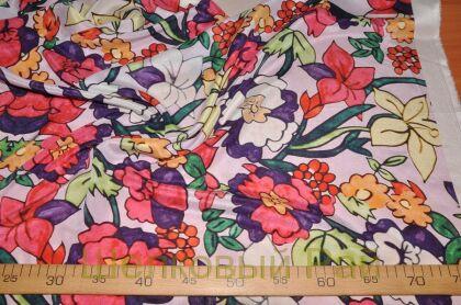 Крепдешин шелк натуральный "KENZO" (в-177)