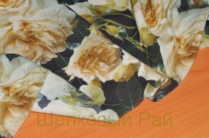 Ткань вискозная с шерстью "Blumarine" (д-675)