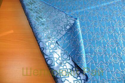 Жаккард васильковый "DIOR" (д-1169)