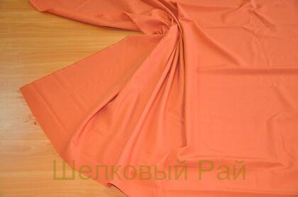 Шерсть костюмная оранжевая (д-808)