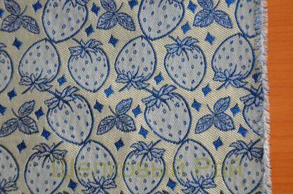 Жаккард клубника (д-1199)