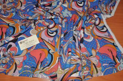 Ткань вискозная с шерстью "DIOR" (д-674)