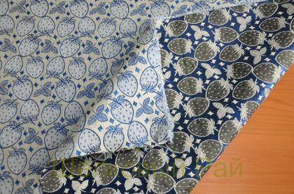 Жаккард клубника (д-1199)