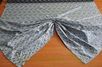 Жаккард клубника (д-1199)