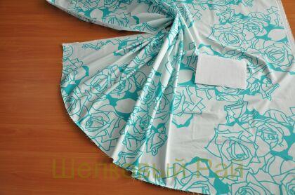 Хлопок стрейч подписной "Versace" (ж-126)