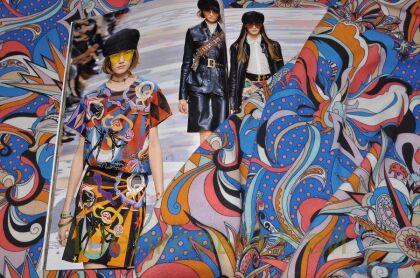 Ткань вискозная с шерстью "DIOR" (д-674)