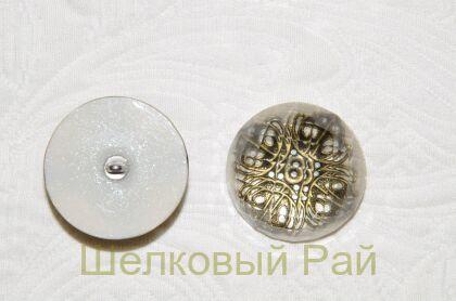 Пуговица пальтовая стекло (д-1081)
