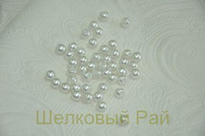 Пуговица блузочная белый жемчуг 6001/bco