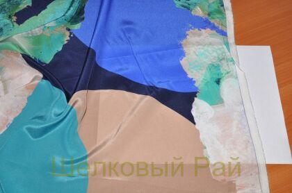 Шелк крепдешин плательный (д-828)